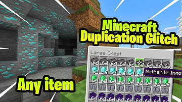 *NEW WORKING* Minecraft Duplication Glitch 1.16.40 *Any item* (PS4,XBOX,PC,MCPE)