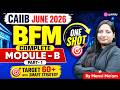 CAIIB June 2026 | BFM Module B Complete One Shot Part-1 | Target 60+ Marks | BFM By Manvi Ma'am