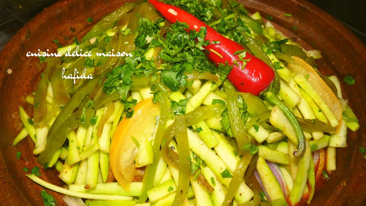 tajine d'agneau aux courgette slaoui / طاجين السلاوية باللحم بالطريقة المغربية التقليدية