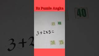 Tes IQ  puzzle angka #puzzlegame #shorts #puzzle #matematika