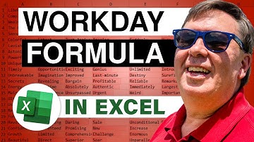 Excel - Calculate Workdays Between Two Dates in Excel - Episode 2023