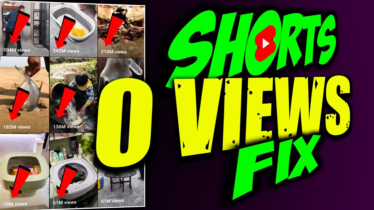 Finally Shorts 0 Views Problem Fix !how to viral short video on youtube ...