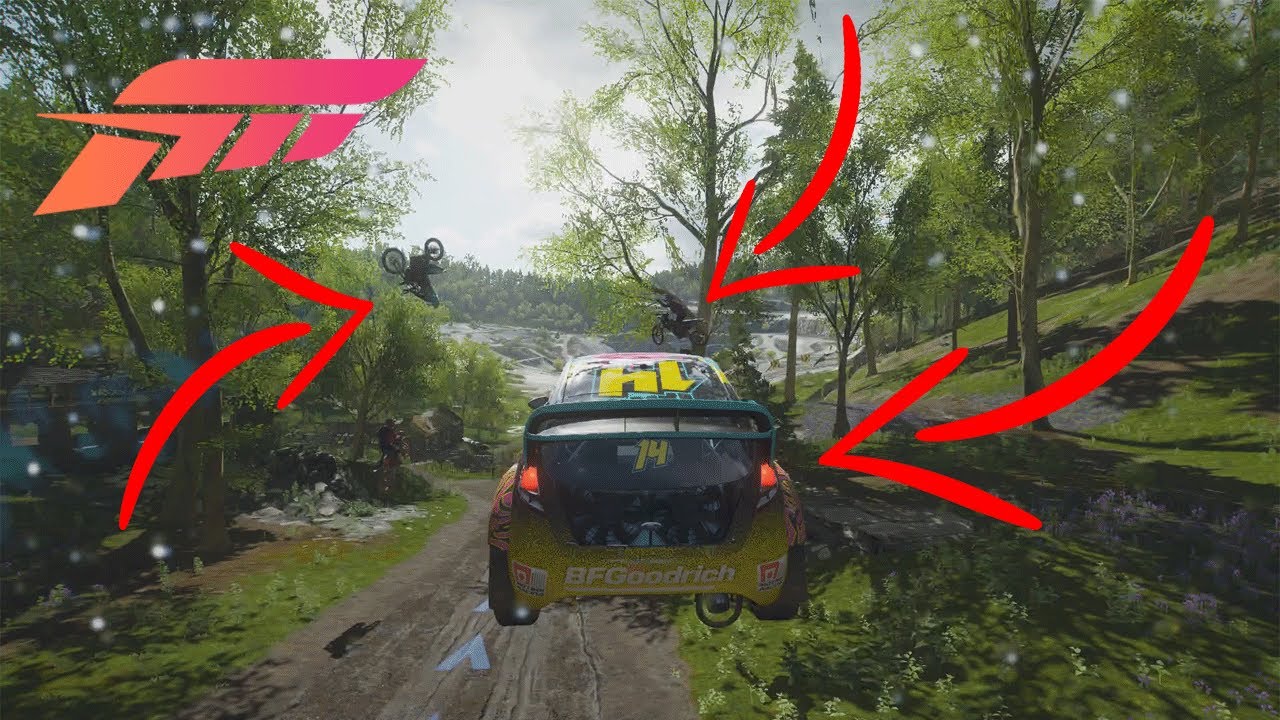 Racing Against Motorcycles in Forza Horizon 4 YouTube