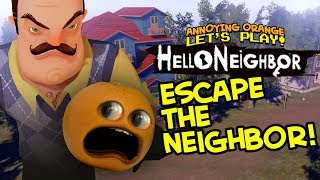 Escape Neighbor Obby! [Annoying Orange Plays]