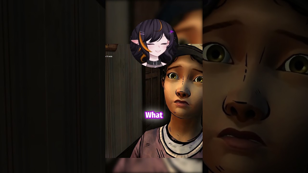 What Happens If You Don't Open The Door?? #Vtuber #WalkingDead #Door