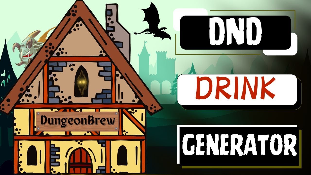 Ancestors and Ale Online DnD Drink Generator