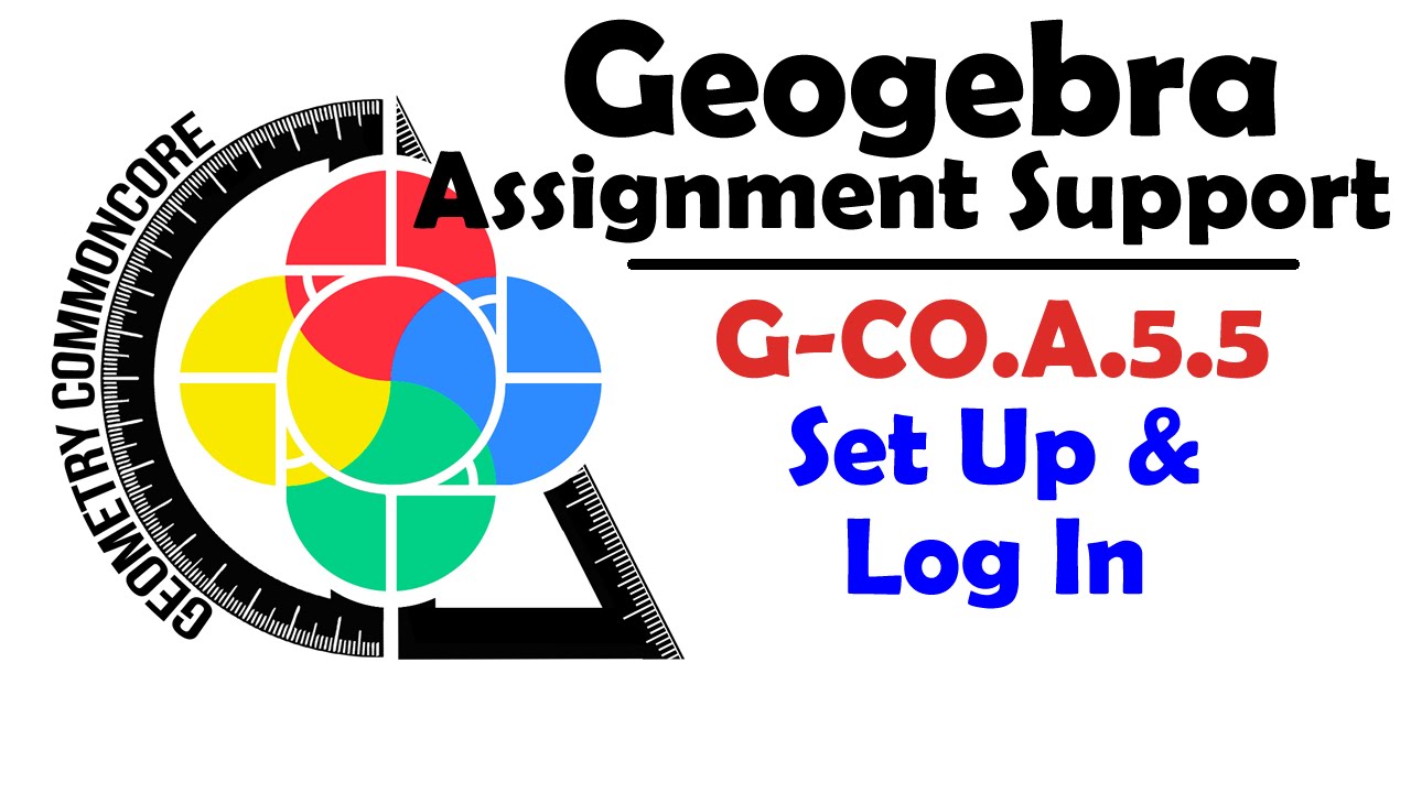 GeoGebra G CO A 5 5 Set Up Login YouTube GeoGebra G CO A 5 5 Set Up Login YouTube