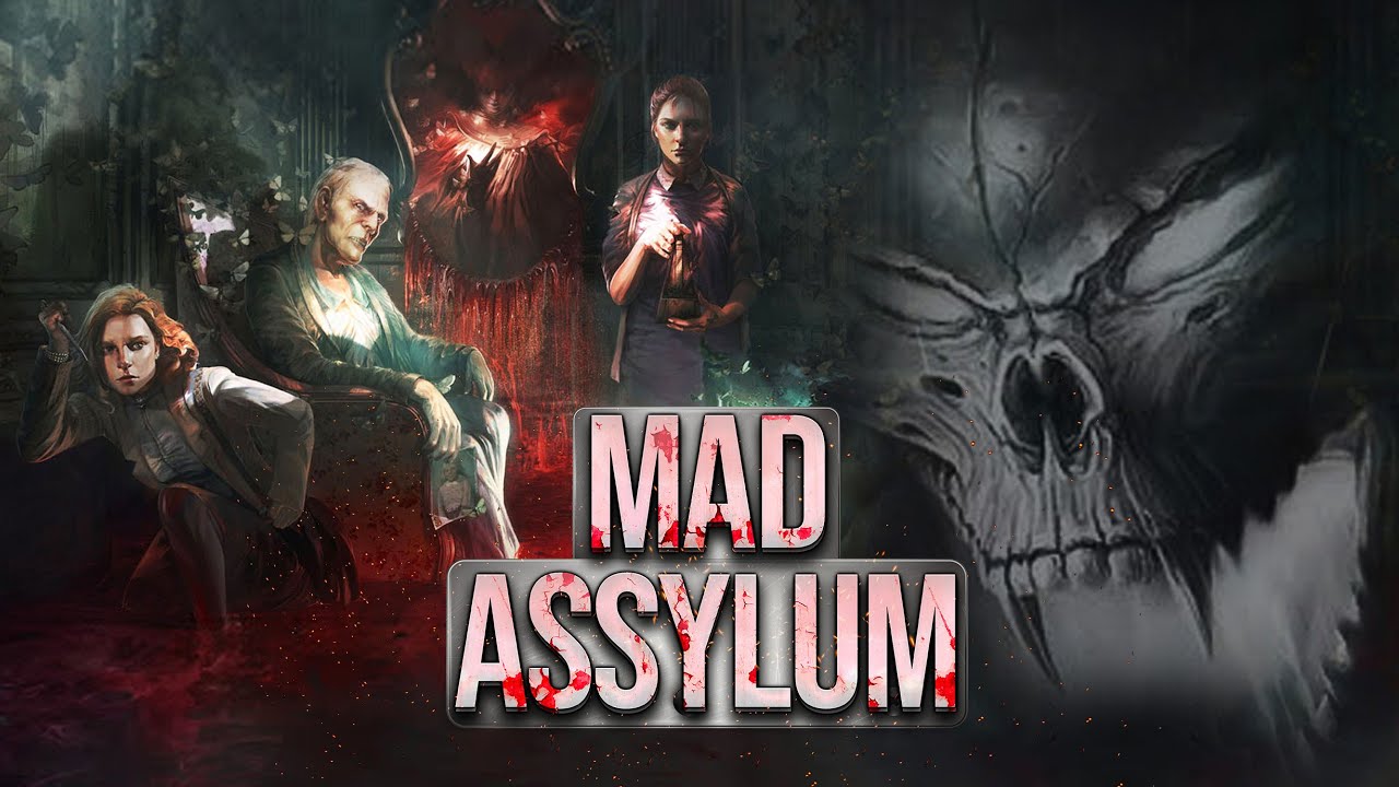 3d Madman Insane Asylum. Madman Insane Asylum graphic.