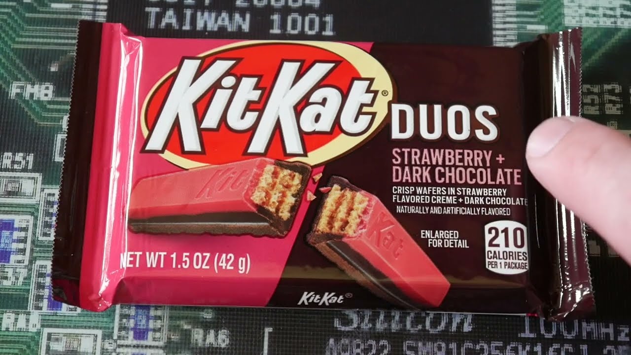 KitKat Duos Strawberry + Dark Chocolate 🍫 Mal wieder eine NEUE Sorte !