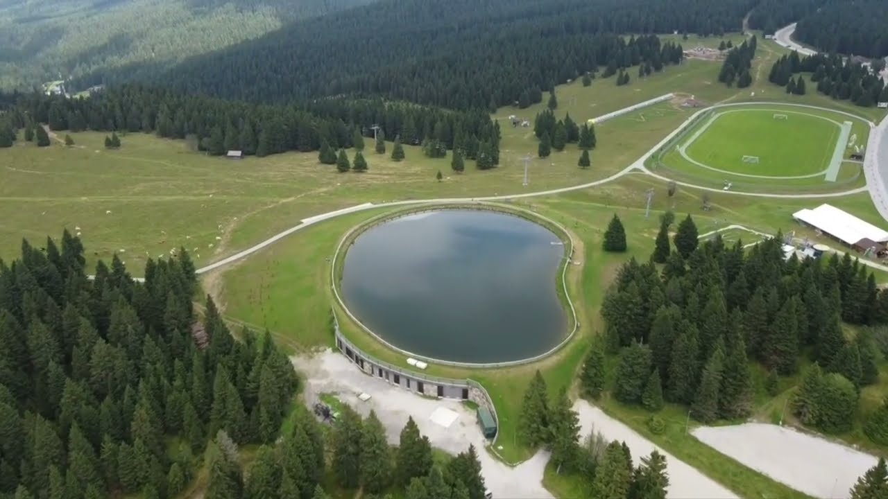Rogla iz zraka / Hills of Slovenia - Rogla