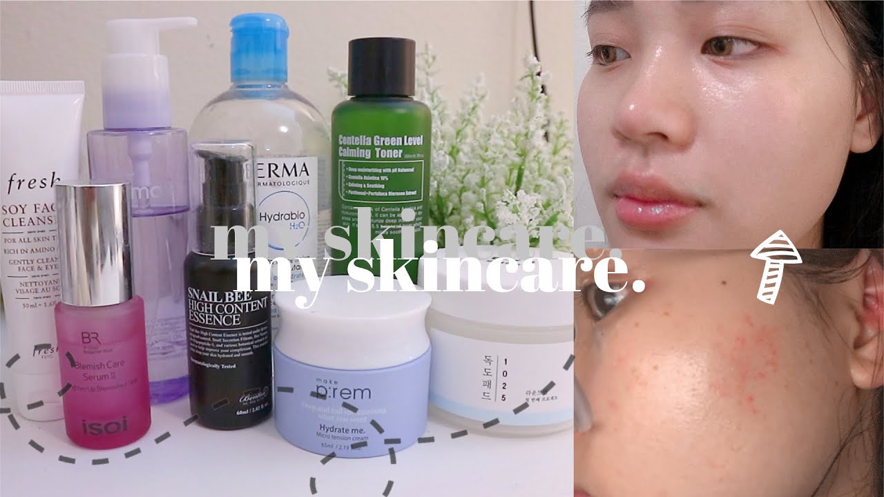 affordable skincare routine for sensitive/dry skin 🧖🏻‍♀️ 겨울 나이트 스킨케어 루틴