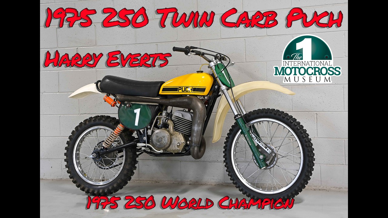 Harry Everts' Legendary Twin Carb Puch 250 – The 1975 World