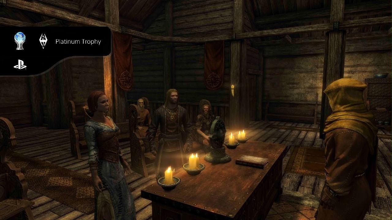 Skyrim Platinum Trophy - YouTube