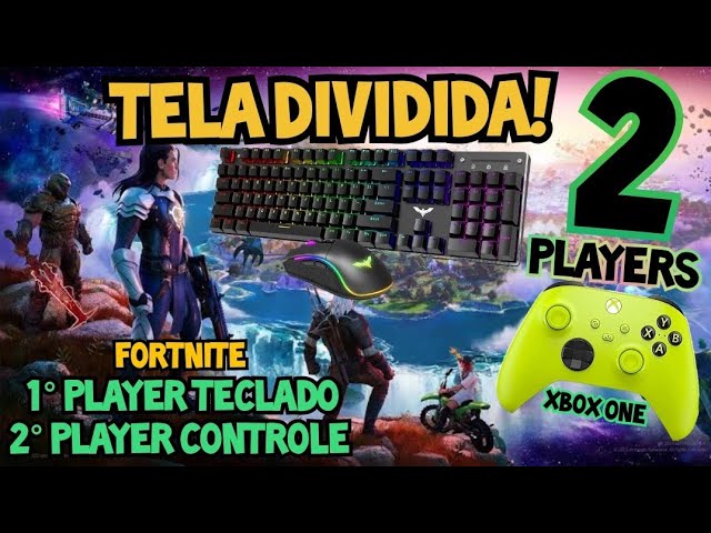 Como jogar Fortnite com a tela dividida na Xbox e PlayStation