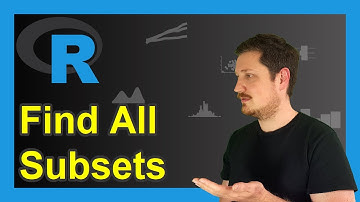 Get All Possible Subsets of Vector in R (2 Examples) | Each Combination | combinat & sets Packages