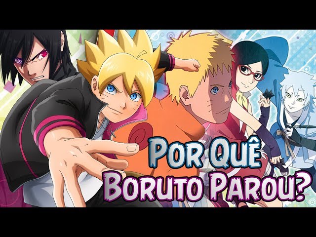 SAIBA, porquê o Anime do BORUTO parou! (ACABOU) 