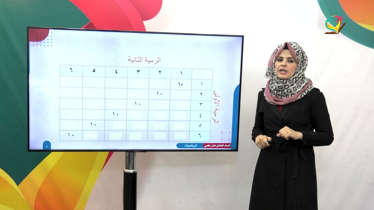 الرياضيات 11 - العلمي - الفصل 2  | التوزيع الإحتمالي