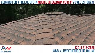 Customer Testimonial Fortified Roof Installation By All Weather Roofing In Mobile, Alabama