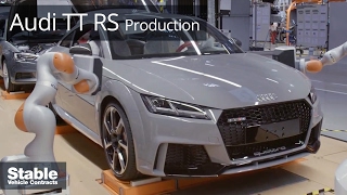 Audi Tt Rs Production And Embly Line Footage Stable Lease