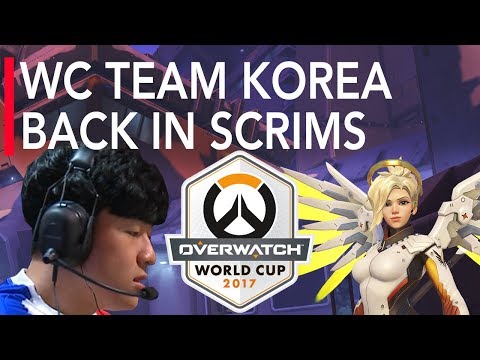 Team South Korea vs Meta Bellum | Overwatch World Cup 2017 Scrim Highlights