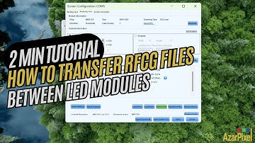 How to Copy an RFCG File from a Good LED Panel to a Bad One (2-Minute Fix!)