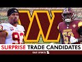 Surprising commanders trade candidates after the 2024 nfl draft ft jonathan allen  jamin davis