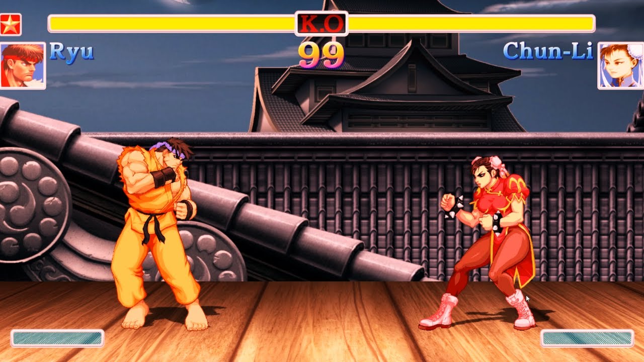 Ryu vs Chun-li (Hardest) Ultra Street Fighter 2: The Final Challengers ...