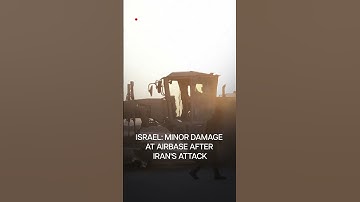 Israel Shows Crater at Airbase From Iranian Missile Attack | Subscribe to Firstpost