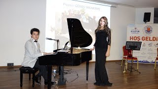 Gel Sen Bi̇ze Akşam Yi̇ne Mehtap Görünsün Türk Sanat Müziği Şarkı Konseri Piyano Keman Solist Trio