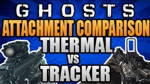 Call Of Duty: Ghosts - "Tracker Sight Vs. Thermal" - Attachment Comparison! (COD Ghosts Multiplayer)