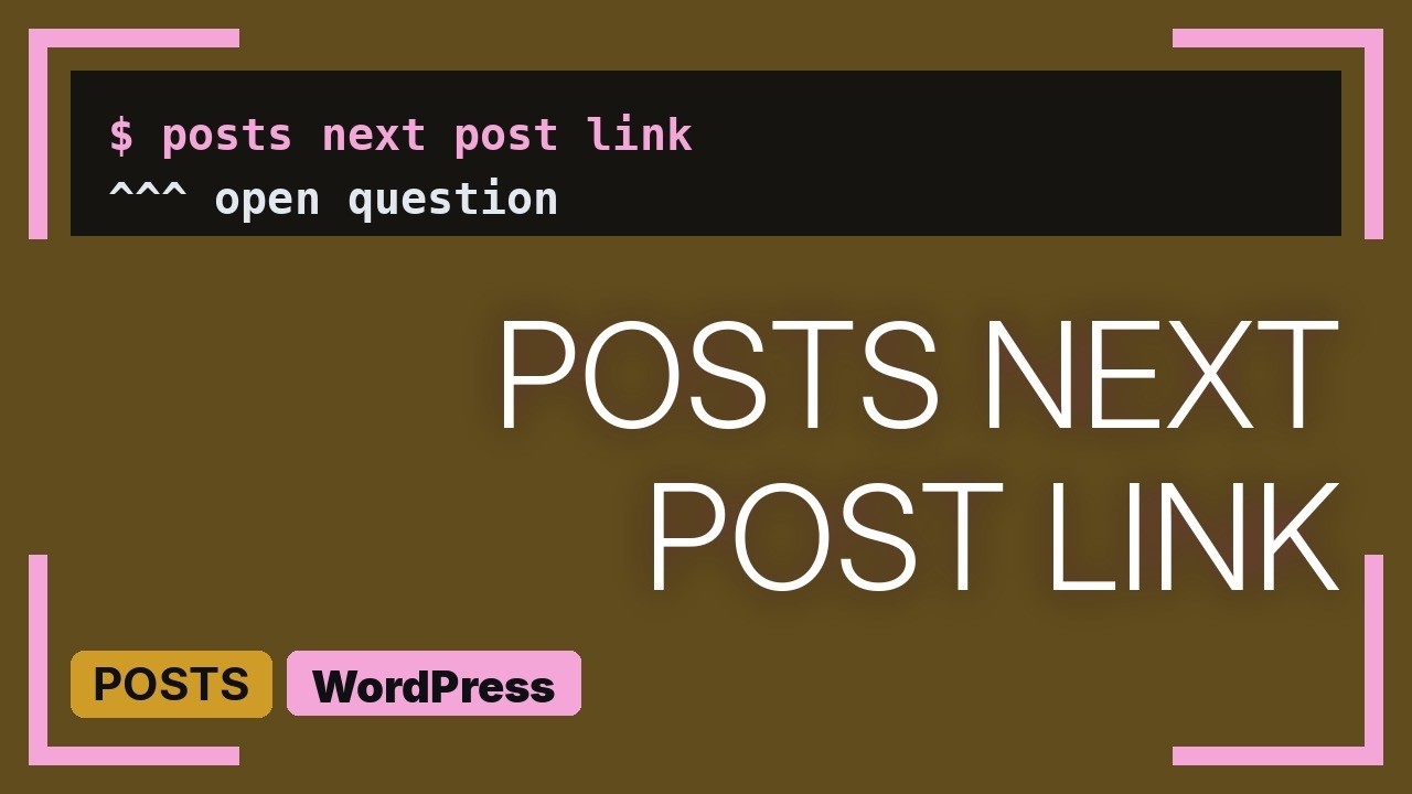 Wordpress: Wordpress post next/prev not working - YouTube