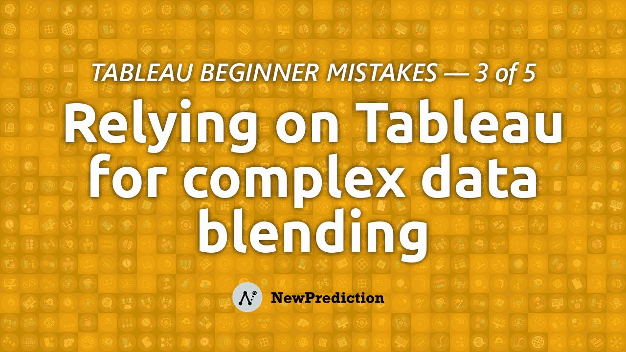 Tableau for Beginners Data Blending Mistakes YouTube
