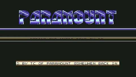 Paramount Intro  ! Commodore 64 (C64)