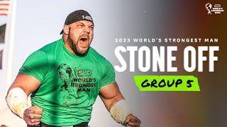 STONE OFF (Group 5) | 2023 World's Strongest Man