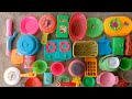 Diy unboxing kitchen Set l kitchen plastic set | mini cooking Kitchen set | Plastic Kitchen set | 59