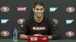 Jimmy Garoppolo: 'We Have to Take it One Day at a Time'