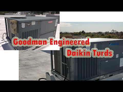 Goodman engineered Daikin turds