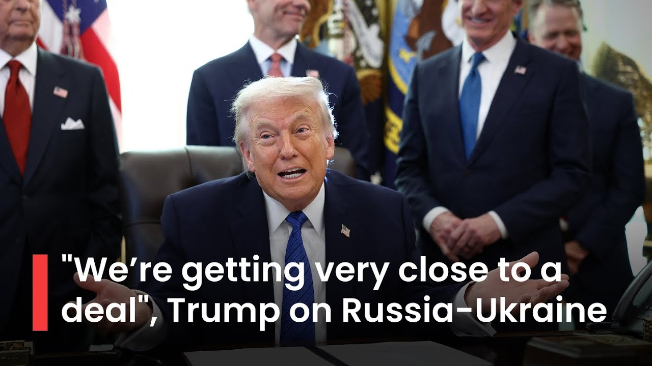 BREAKING NEWS: Trump Claims Russia-Ukraine Peace Deal Near After Months of Heavy Casualties