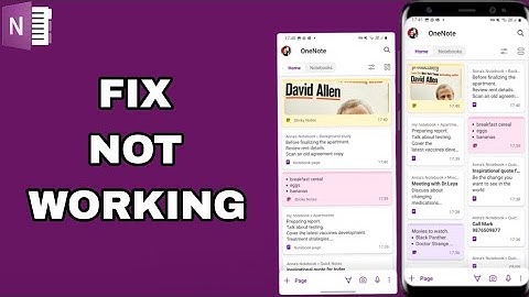 How To Fix And Solve OneNote App Not Working | Final Solution