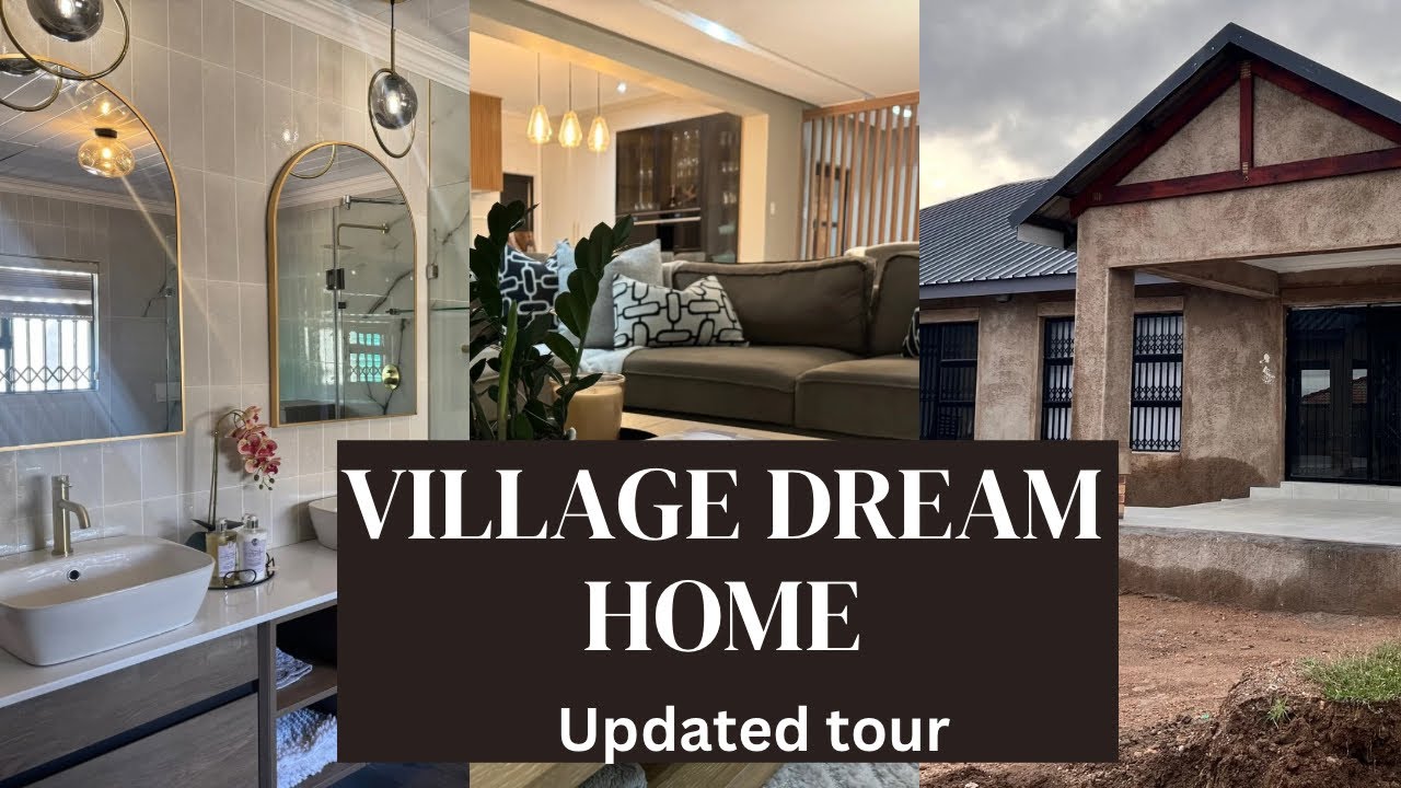 UPDATED VILLAGE HOME TOUR- We have made some progress 8 months later -#limpopo @MmaMohau Unchained