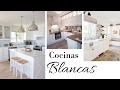 IDEAS DE DECORACIÓN PARA COCINAS | Cocinas en color BLANCO | AVanguardia