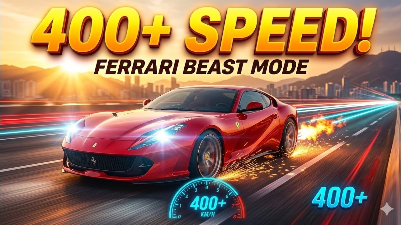 FERRARI 400+ KM/H TOURNAMENT WIN 🏆🔥 @HBGamer115 
