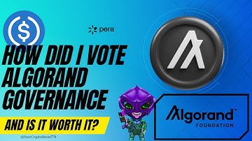 How did I vote Algorand Governance