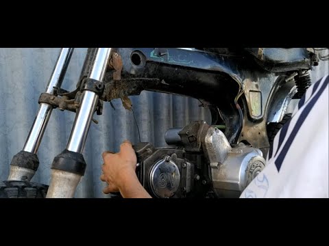 Cómo sacar y poner motor 110cc