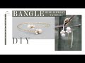 Open Bangle/DIY BANGLE/Wire Wrap Bracelet Tutorial/DIY Jewelry/DIY Accessories/How to make
