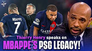 "The best player to play for PSG" Thierry Henry on Mbappé