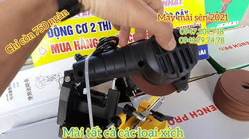 Máy mài lưỡi cưa xích 2021 giá rẻ chất lượng - 0947207718 - 0941797478 - toản máy bãi