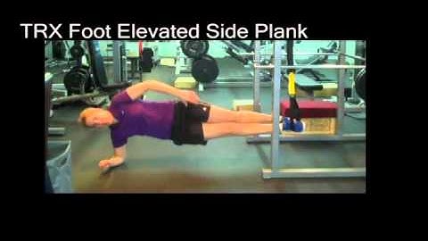 TRX Feet Elevated Side Plank