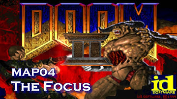 Doom II: Hell On Earth (100%) walkthrough - Map04, The Focus