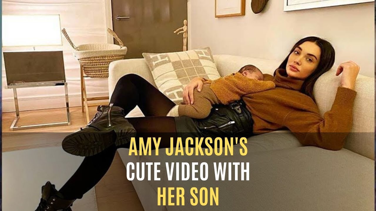 Amy Jackson's Video With Her Cute-As-A-Button Son Andreas Is Priceless | SpotboyE